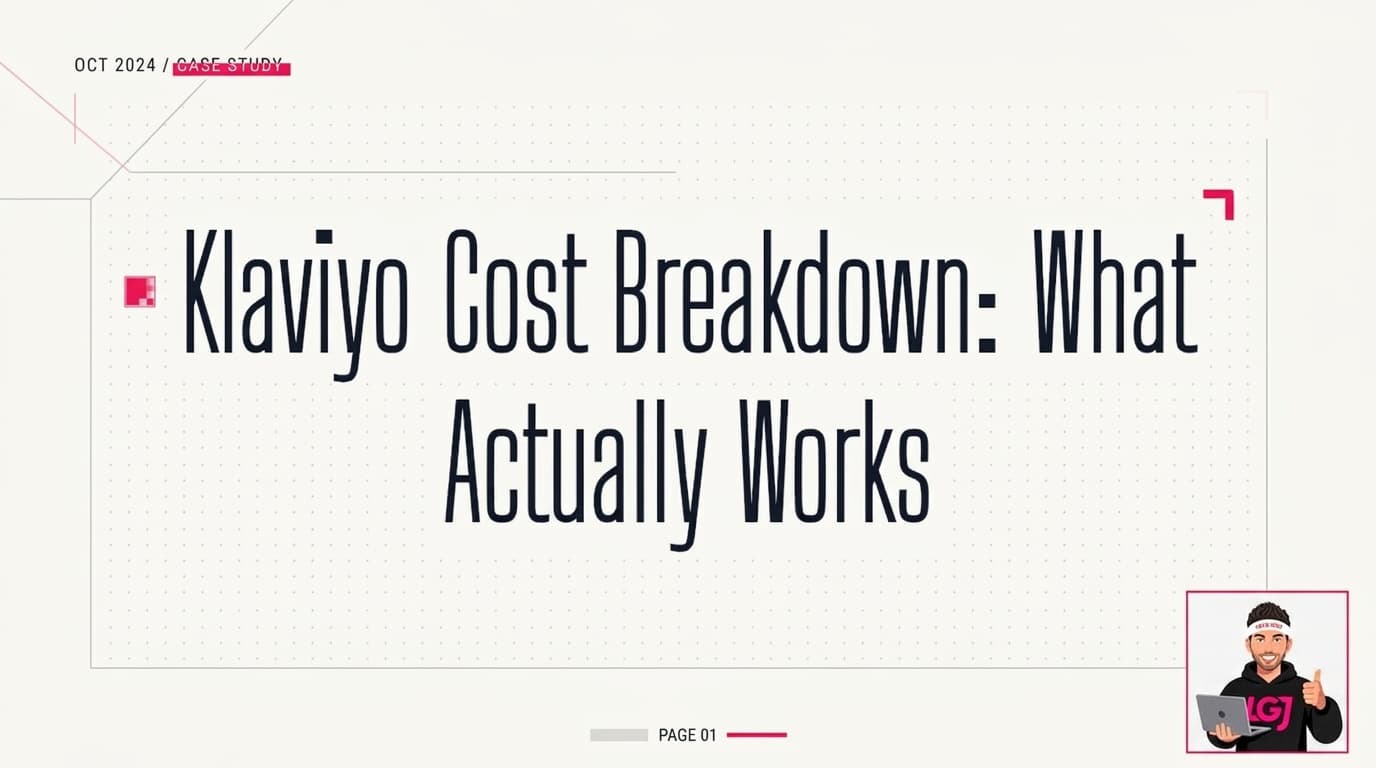 Klaviyo Cost Breakdown: What Actually Works in 2026 (Real Numbers)